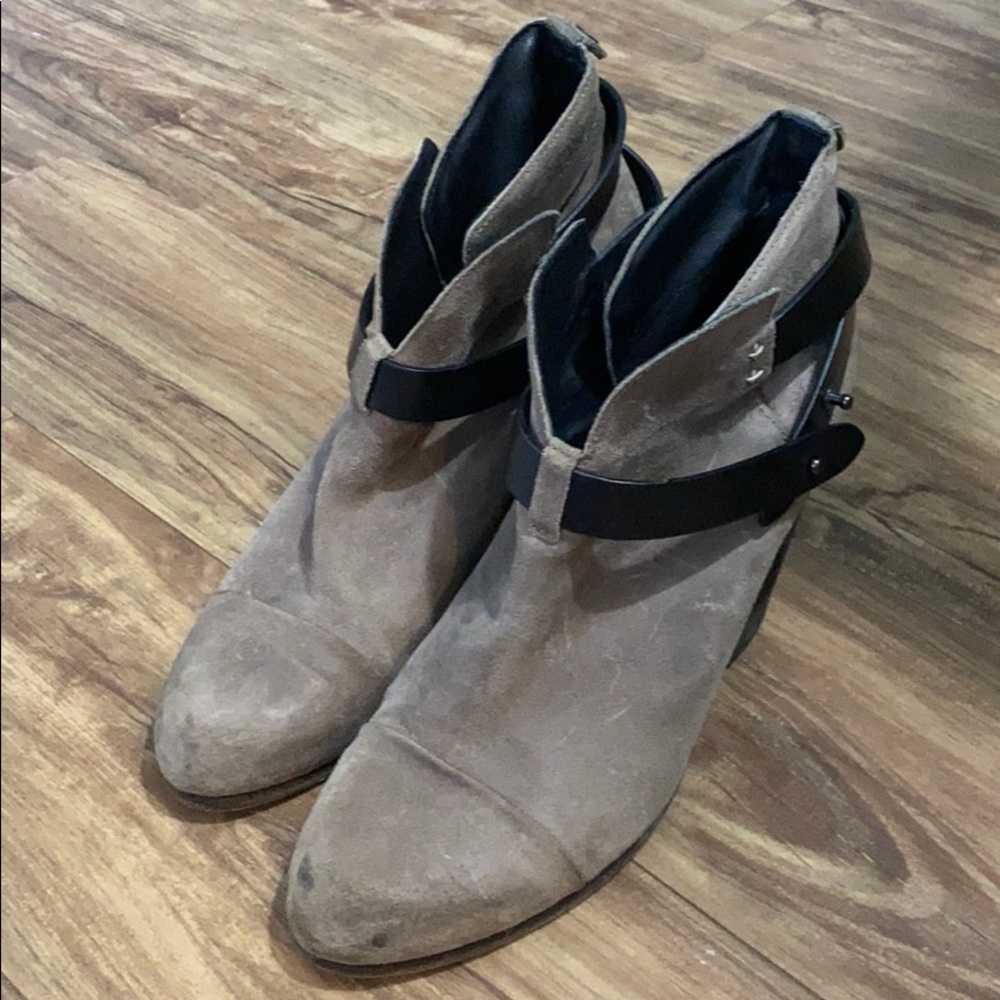rag & bone suede booties